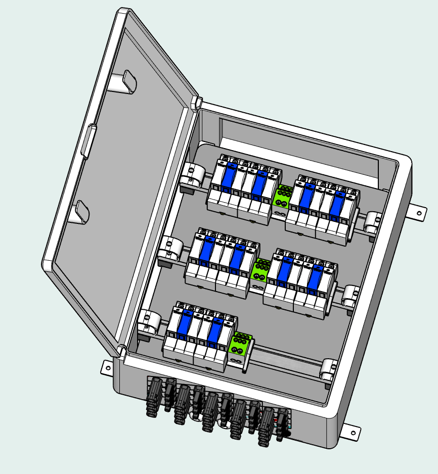 Verschiedene GENBOX Generatoranschlusskästen